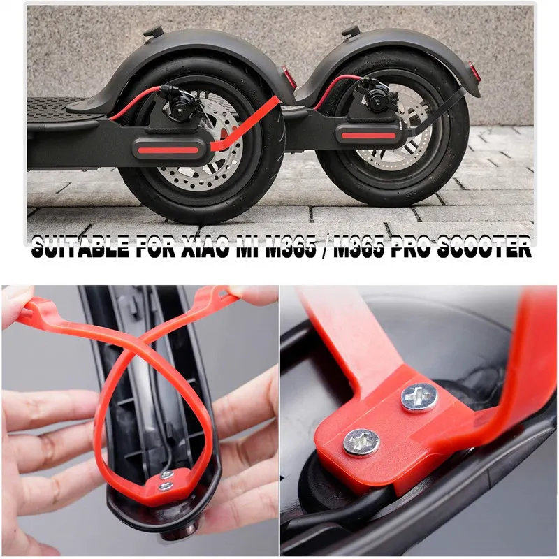 Durable Rear Fender Mudguard Bracket Support for Xiaomi M365 / Pro Electric Scooter Accessories 3D Print Fender Splashed Bracket