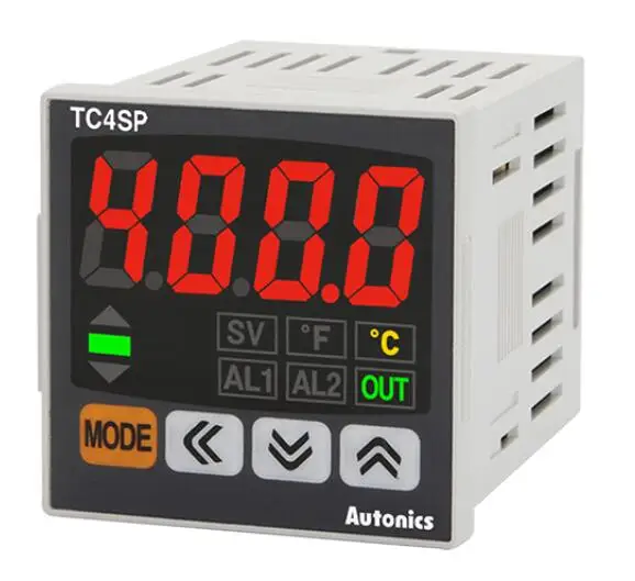 

TC4SP-14R Temp Control, 1/16 DIN, 11 Pin, Single display, 4 Digit, PID Control, Relay & SSR Output, 1 Alarm Output, 100-240 VAC