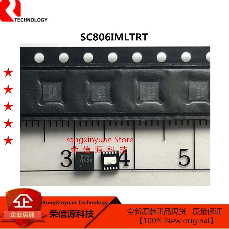 SC806IMLTRT Marking: 806I  MLPD-10 SC806I  SC806 Miniature High Current Lithium-Ion Battery Charger 100% New original
