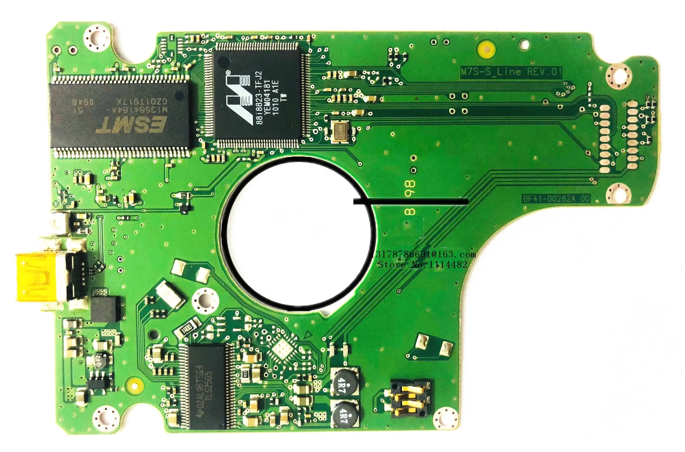 BF41-00282A M7S-S_LINE REV 01 R00 100% الأصلي المحمول قرص صلب PCB لوحة دوائر كهربائية BF41-00282A M7S-S_LINE REV 01 R00