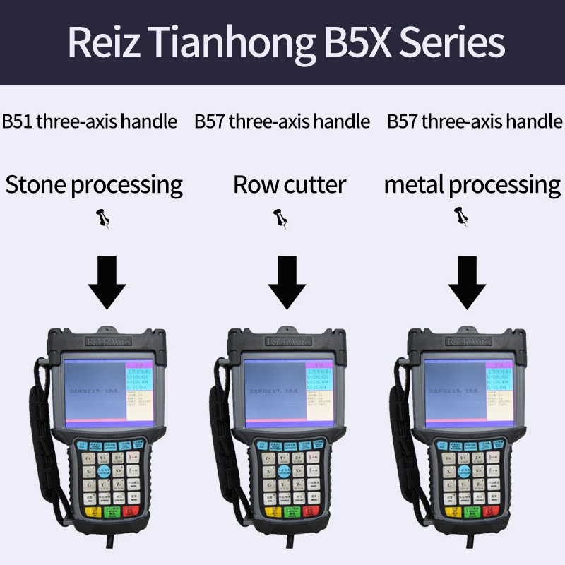 Imagem -04 - Richauto Dsp B57 Cnc Controlador de Eixos Atc Máquina Controlador para Ferramenta Automática Mudança Linha Reta Máquina Cnc