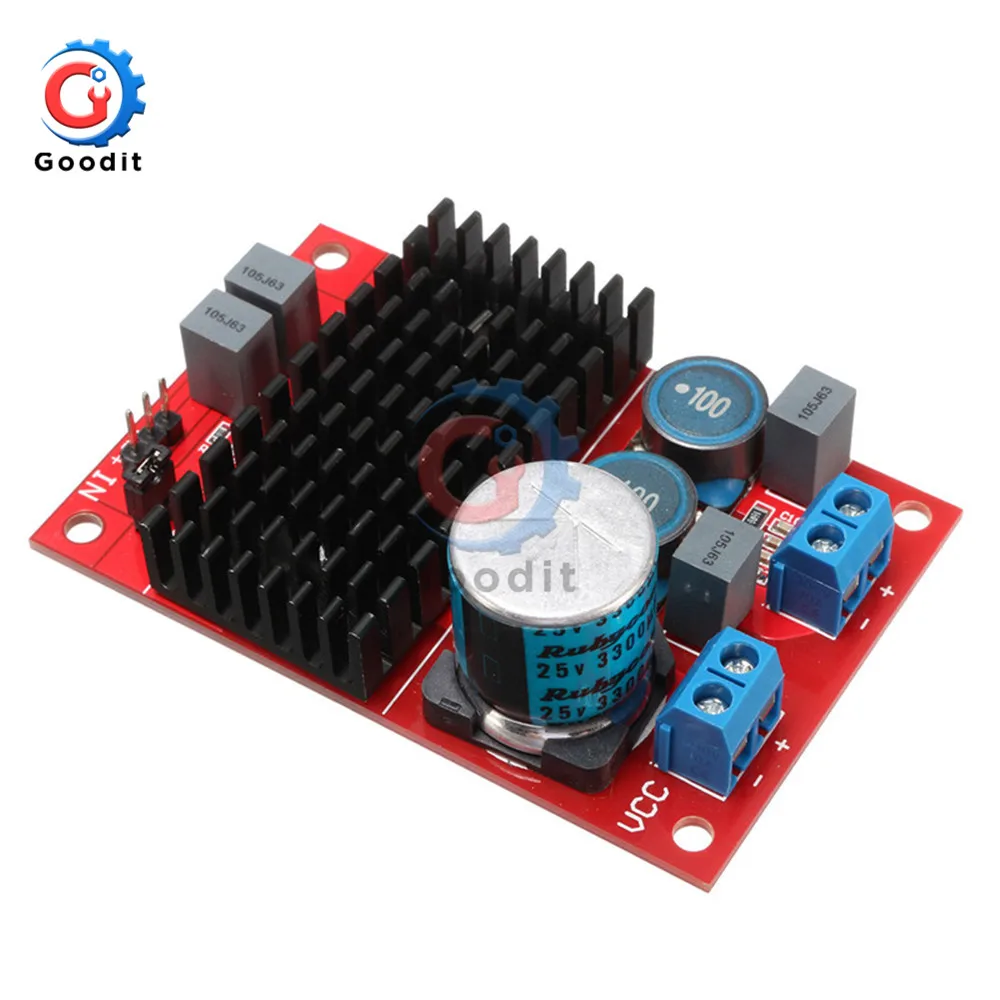 DC 5V-24V Single Channel TPA3116 Digital Audio Amplifier Board 100W BTL Out High Power Amplifier Board 5V 12V 24V