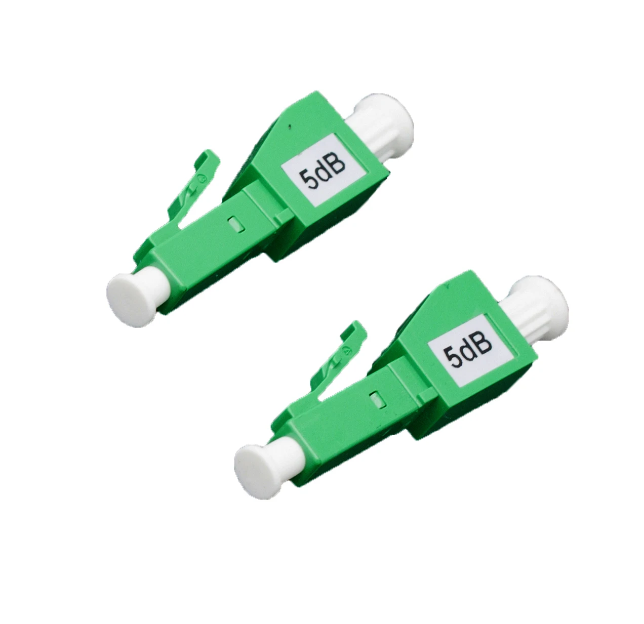 5 pz LC/APC Single Mode maschio-femmina Plug-in fisso attenuatore a fibra ottica plastica maschio FTTH attenuatore a fibra adattatore FreeShipping