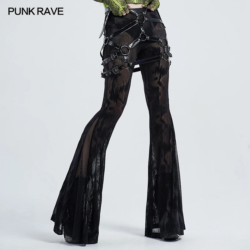 

Punk Rave Fashion Hollow Sexy Skirt WQ504