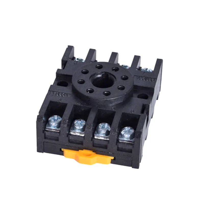Intelligent LCD Digital Time Relay Control Module Power-off Delay With Base ST3P 220v24v380v 1NO1NC