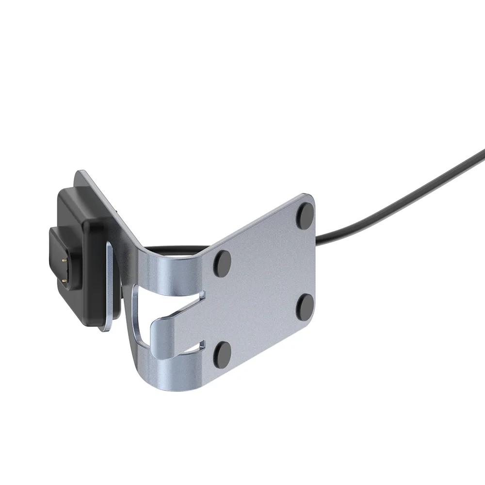 แท่นชาร์จสำหรับ Fitbit Charge 5เครื่องชาร์จขาตั้งชาร์จสถานีสำหรับ Fitbit Luxe 2021ฐาน Cradle 3.2ft USB สายไฟ