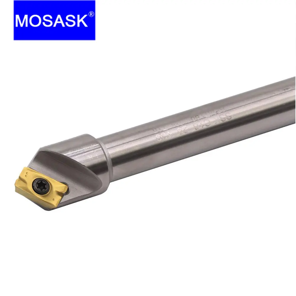 Imagem -05 - Mosask Ssk Titular 12 mm Chanfro Moinho Ferramenta 45 Graus Apmt 1135 Inserções de Carboneto Cnc Torno Fresagem Chanfradura Cortador