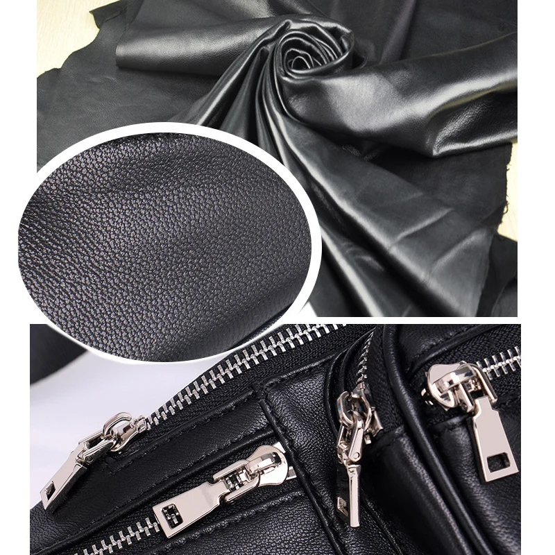 2022 Nieuwe Vrouwen Taille Tas Echt Leer Schapenvacht Messenger Bag Vrouwelijke Telefoon Pouch Keten Borst Riem Tassen Multifunctionele packs