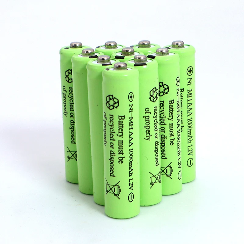 1.2v baterie AAA 1000mAh akumulator NI-Mh 1.2V Ni-Mh aaa do zdalnie sterowanym samochodowym zabawką RC ues