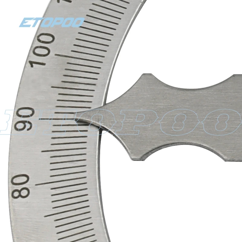 150mm 300mm Stainless Steel 180 degree Protractor Angle Finder Rotary Measuring Ruler Machinist Tool Craftsman Ruler goniometer