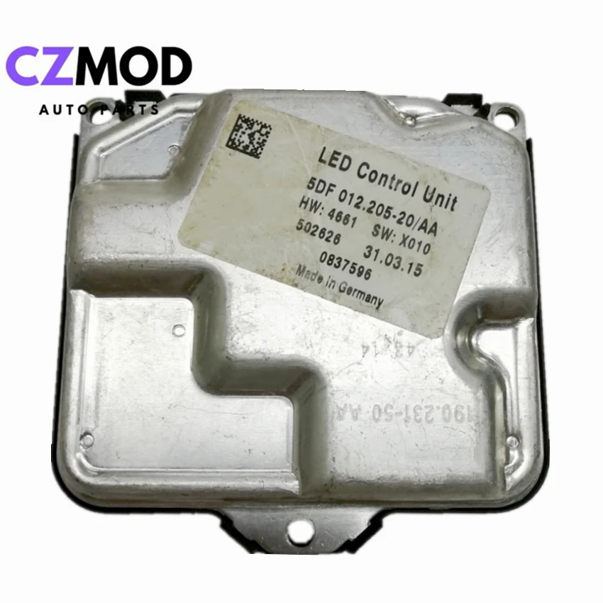 

CZMOD Original 5DF01220520AA Headlight LED Driver LED Control Unit Computer 0837596 5DF 012.205-20/AA Car Accessories