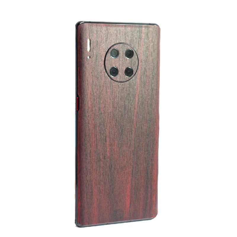 High Simulation Wood Grain Sticker Phone Back Paste Sticker For HUAWEI Mate 30 Mate 20X P20 Pro P20 Lite P9 Plus Mate 9 Pro Film