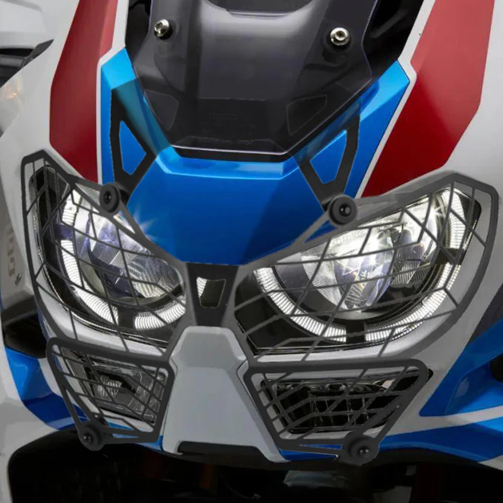 Motorcycle Headlight Grille Guard Cover Head Light Lamp Protector FOR HONDA CRF1100L AFRICA TWIN ADVENTURE SPORTS 2019 2020 2021