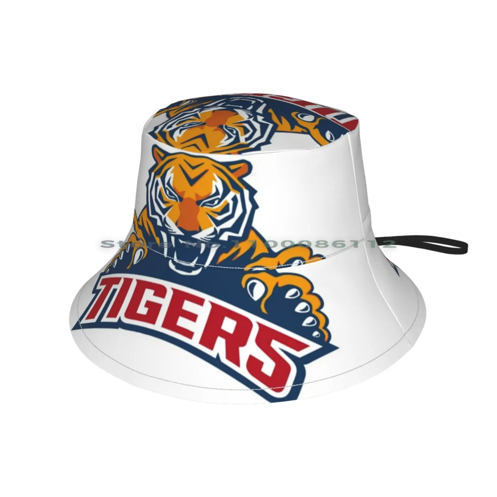 Untitled Bucket Hat Sun Cap Detroit Baseball Detroit Tiger Detroittiger Foldable Outdoor Fisherman Hat