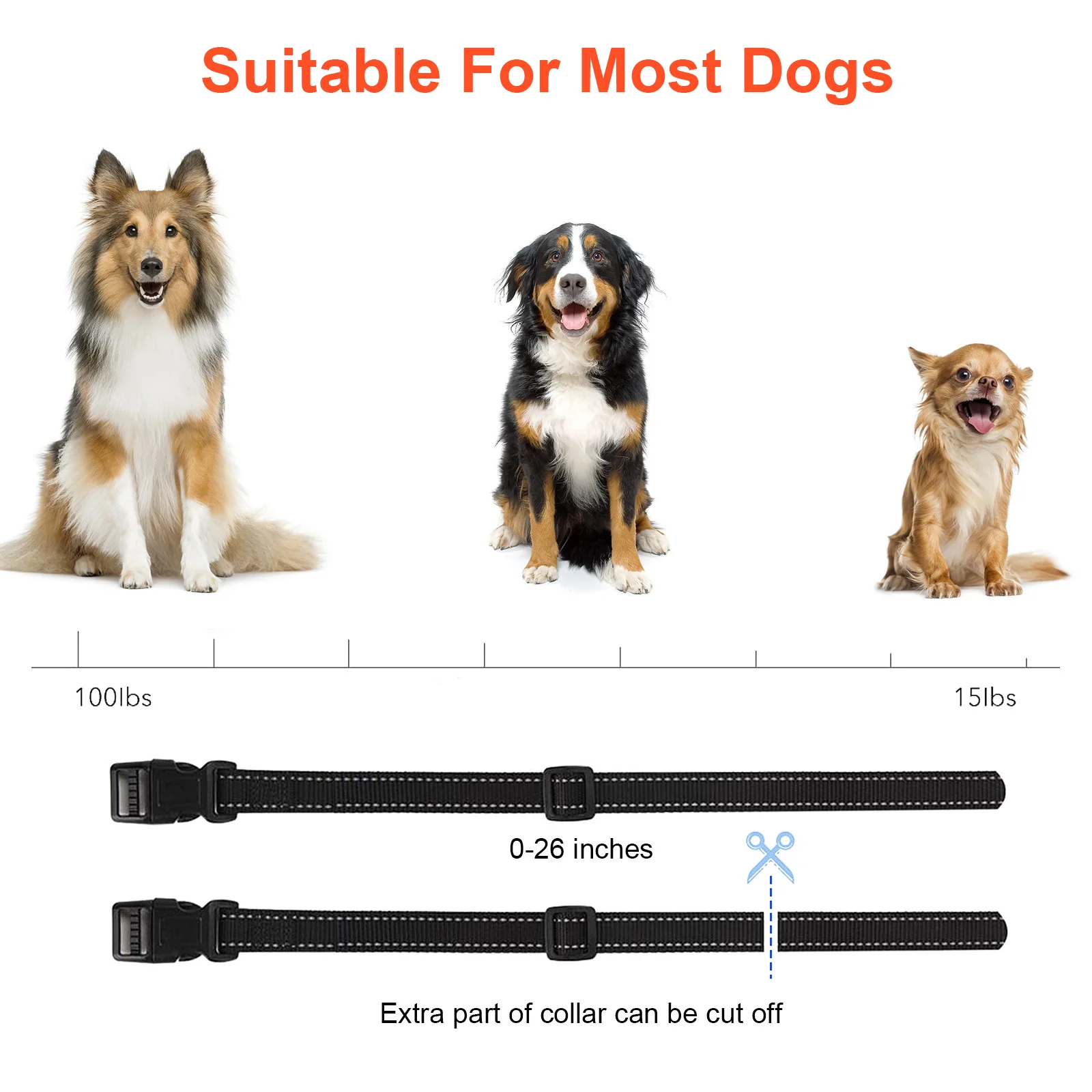 Pet Dog Electric Fence TP16 5625 Square Meters Waterproof Rechargeable Dog Training Electric shock Dogs Collar Dog accessories