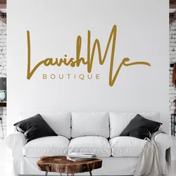 Eyelashes Wall Decal Eyebrows Decal Eyelash Quotes Boutique Beauty Salon Decal Wall Murals Window Decoration 2167