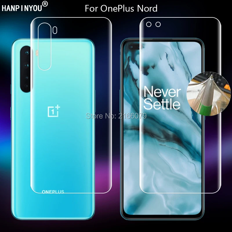 For OnePlus Nord / Z / 8 NORD 5G Clear TPU / Matte Anti-Fingerprints Hydrogel Full Cover Soft Screen Protector Film (Not Glass)