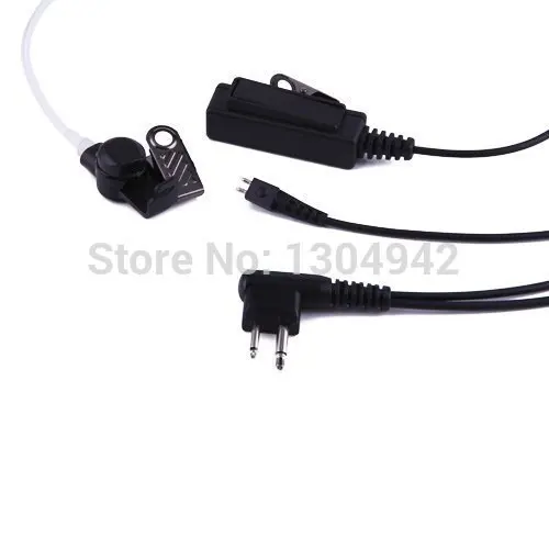 السرية الصوتية أنبوب سماعة الأذن سماعة 2 دبوس ل موتورولا راديو GP68 DP1400 DEP450 CP040CP180 XTN446 BPR40 EP350 MP300 CP200 P080