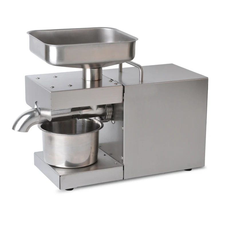 Oil Pressing Machine Commercial Home Flaxseed Oil Extractor Continuous Peanut Seeds Oil Presser
