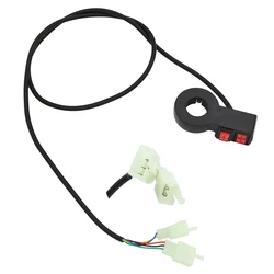 Electric Bike Scooter Tricycle Gas Handle Ebike Throttle With 3 Speed&reverse Switches Button