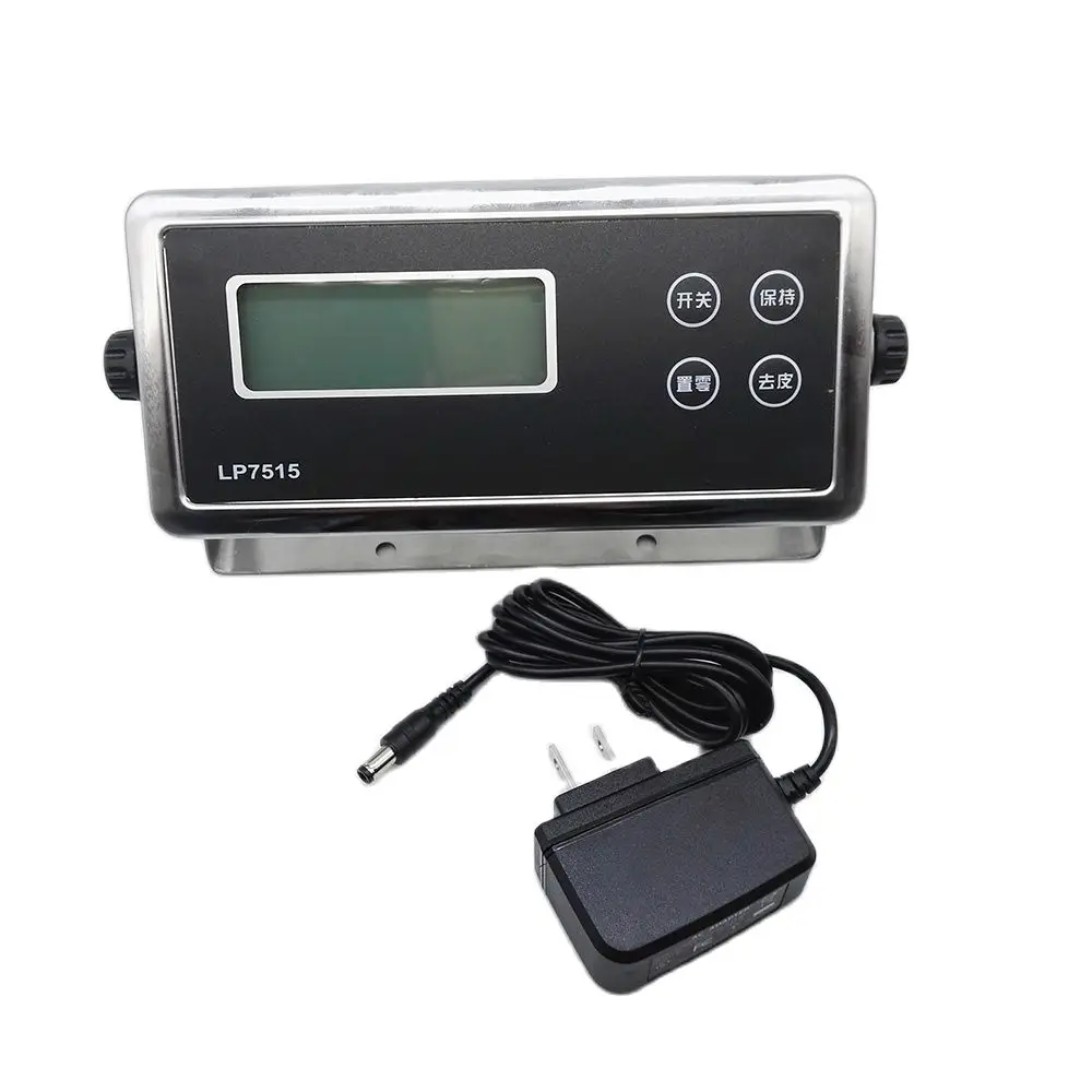 CALT Portable Load Cell LCD Display Controller Weight Indicator Battery Powered Handheld Instruments Weighing Sensor LP7515