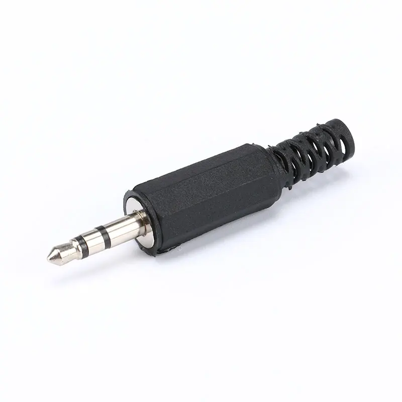 1Pcs Replacement 3.5mm 2 Pole Male Repair Headphones Audio Jack Plug Connector Soldering For Most Earphone Jack