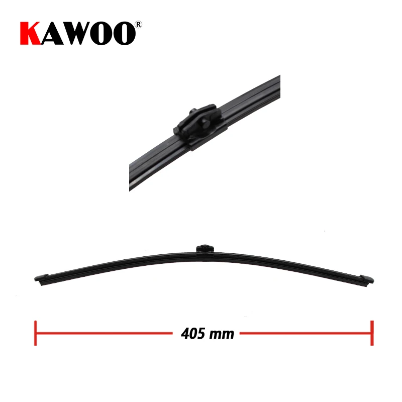 KAWOO Car Rear Wiper Blades Back Window Wipers Arm For AUDI A4 Avant Wagon Hatchback 2007 - 2015 Auto Windscreen Accessories