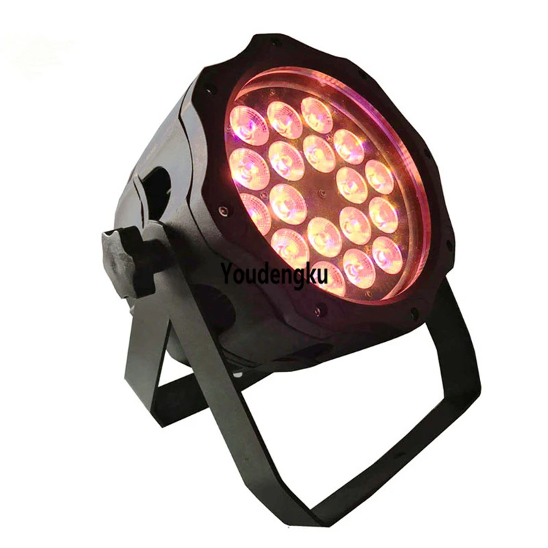 8pcs IP65 Exterior Waterproof Silent 18*15w rgbwa 5in1 Outdoor led par rgbwa stage dj lights