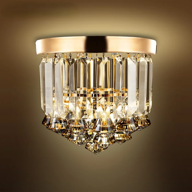 Modern Crystal LED Ceiling lights For Living room candeeiro de teto para quarto Crystal Ceiling Lamp Home Decoration