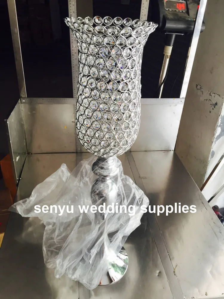 

25 days sent order) Crystal wedding Chandelier flower floral stand Candelabra,wedding table candelabra centerpiece table su0760