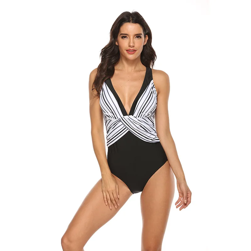 

Women One Piece Swimsuit 2020 New Print Plus Size XXL Bathing Suit Swimwear Beach Sets Summer