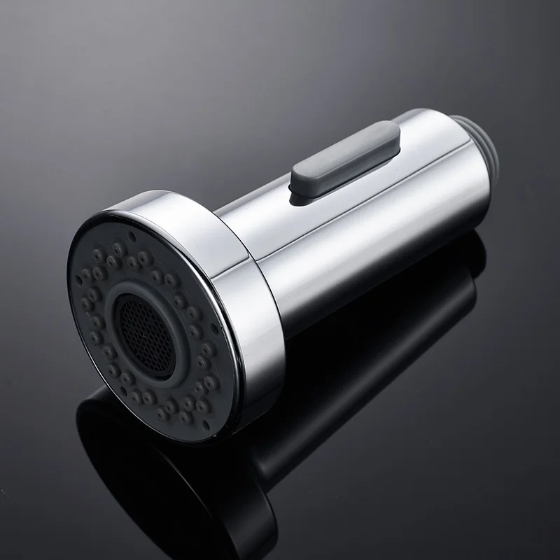 ROVOGO Kitchen Faucet Sprayer Head, Pull Out Sink Faucet Spray Head Nozzle Replacement Part 2 Functions Chrome