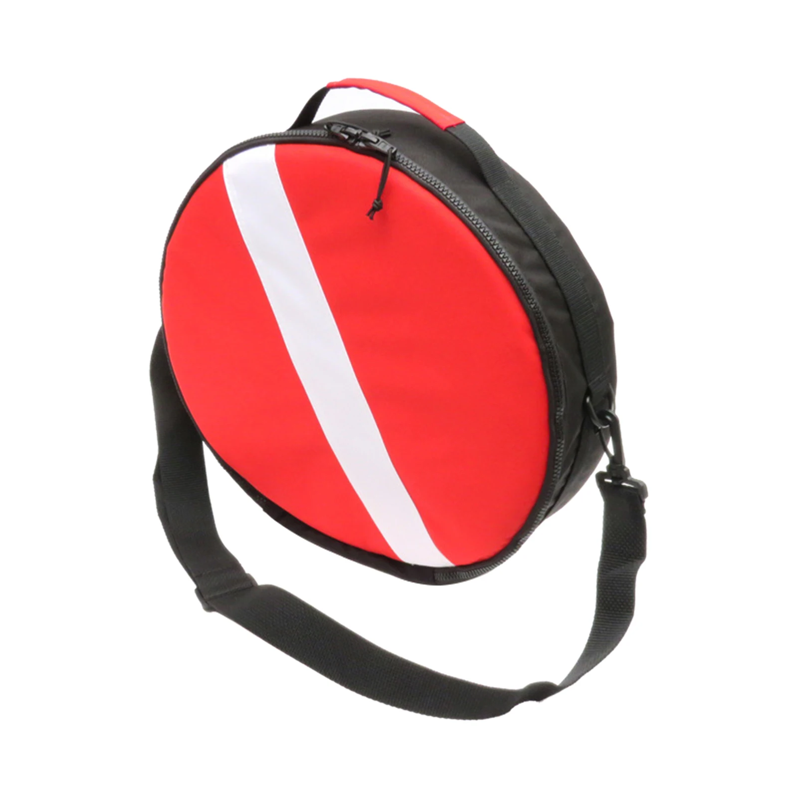 Round Scuba Diving Regulator Bag Diving Padded Round Zipper with Handle Regulator Gear Organizer Portable Nylon Storage Bag