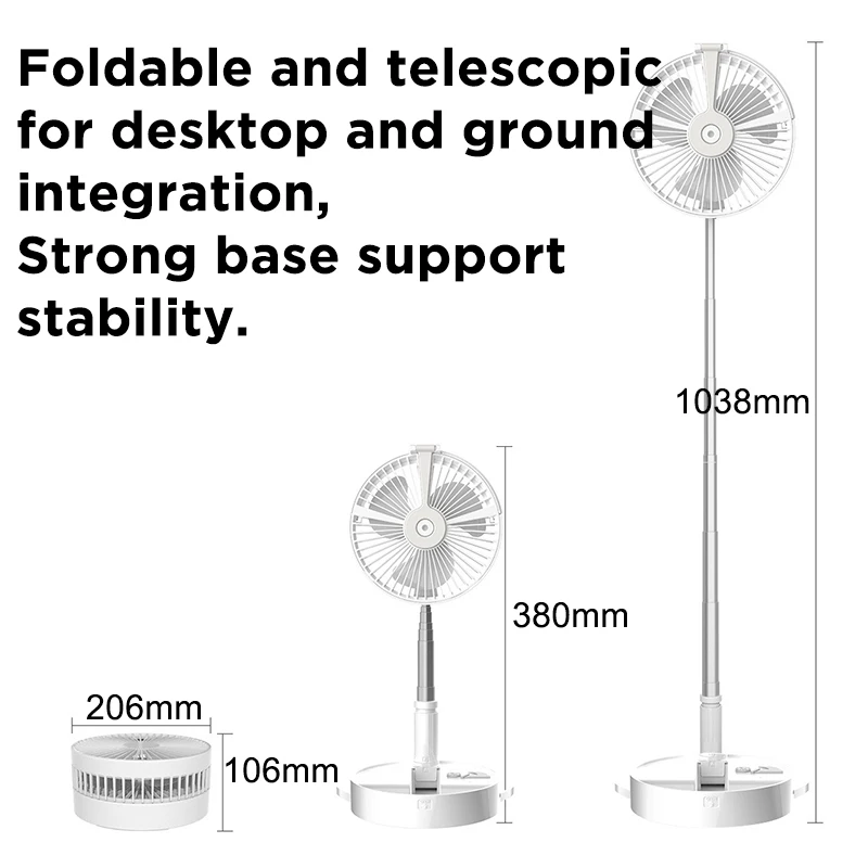 2023 новый складной выдвижной портативный usb Мобильный мощный увлажнитель спрей Освещение для дома офиса уличный сетчатый красный маленький вентилятор