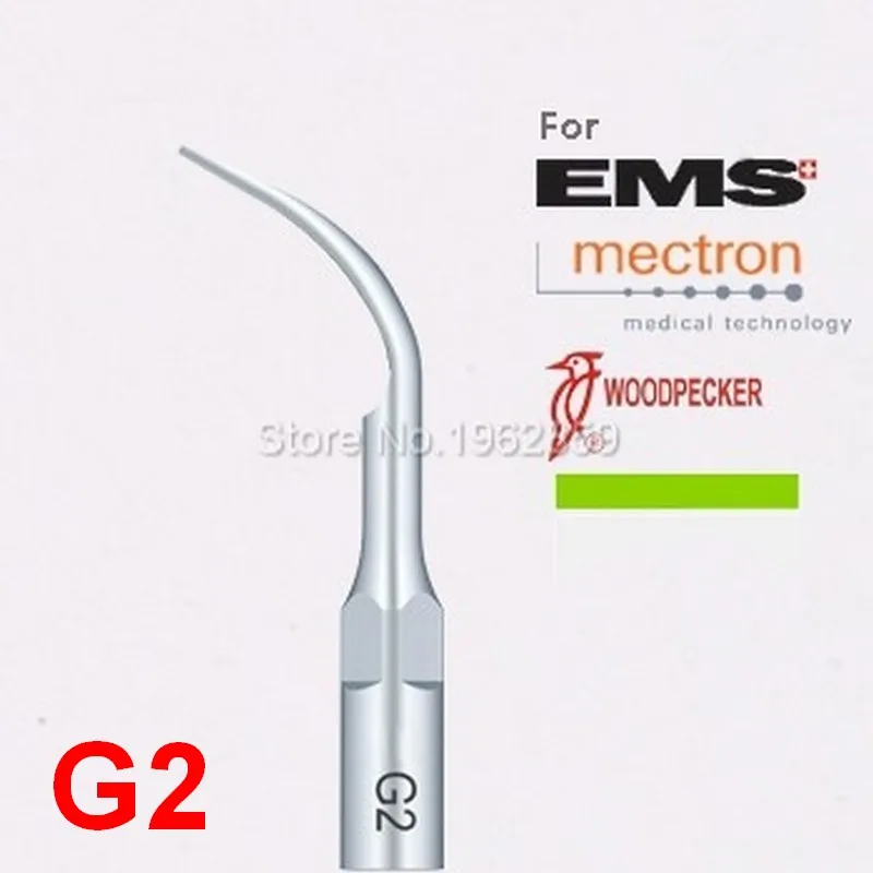 

5pcs G2 Dental Ultrasonic Scaler Tip Scaling Endo Perio Dentists Tools Periodontics Endodontics for EMS & Woodpecker