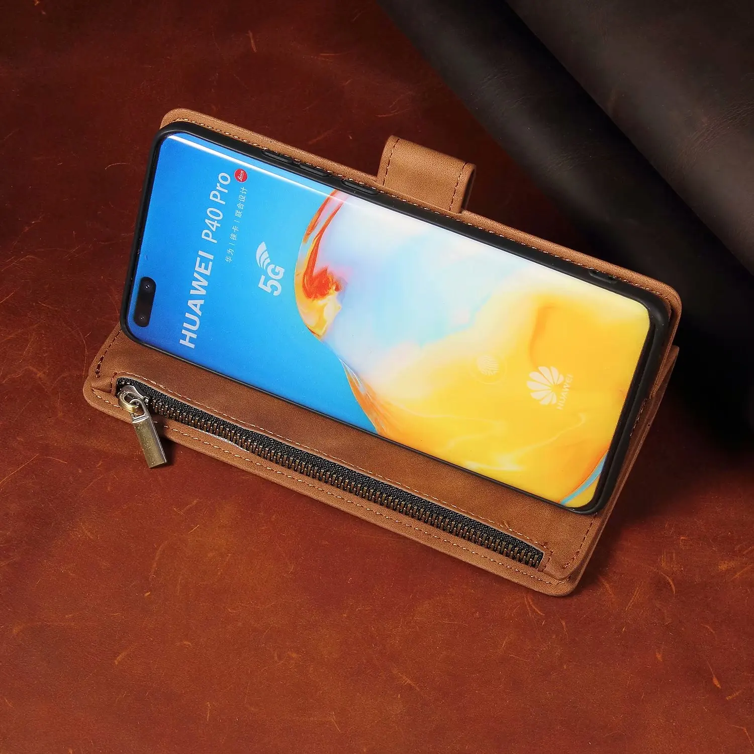 Luxury Leather Wallet For Alcatel 3X/5058Y/5058A/5058T/5058I/5058J/ Case Magnetic Flip Wallet Card Stand Cover Mobile