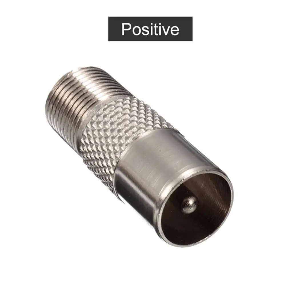 5 Stks/partij Hoge Kwaliteit Stb Quick Plug Rf Coax F Female Naar Rf Mannelijke Connector Tv Antenne Coaxiale Connector Adapter