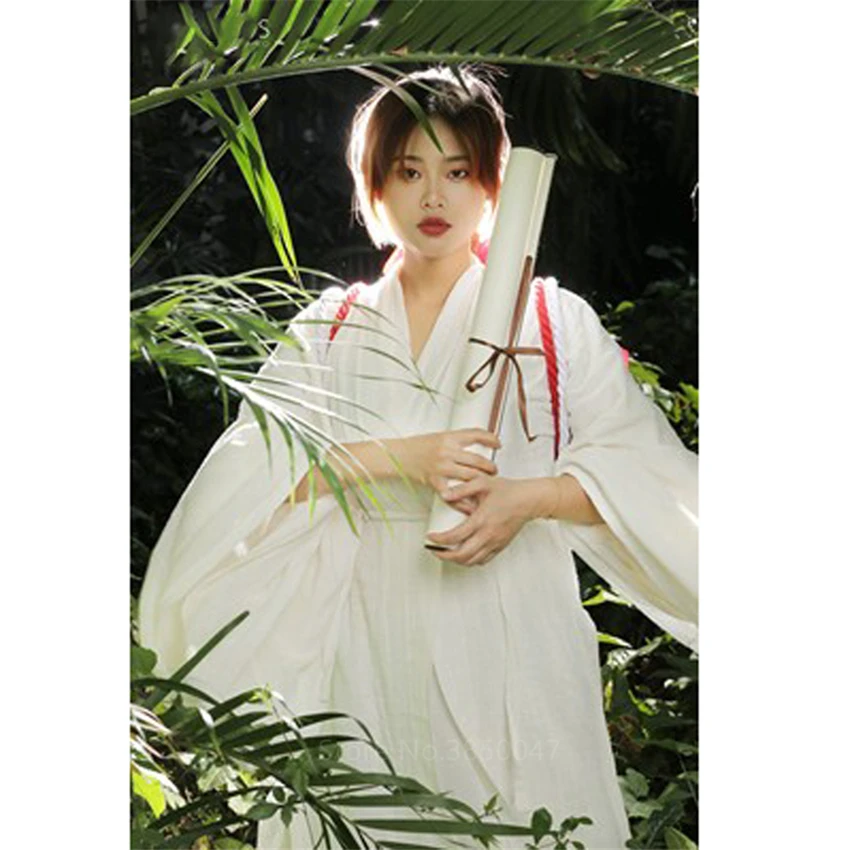 

Japanese Fashion Retro Sexy Fairy Kimono Yukata Asian Women Girls Cosplay Geisha Harajuku Robe Samurai Linen Dresses Costume