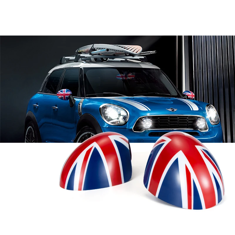 

Car Rearview Mirror Modification Cover Decoration Sticker For MINI ONE COOPER S JCW R55 R56 R57 R58 R60 R61 Exterior Accessories