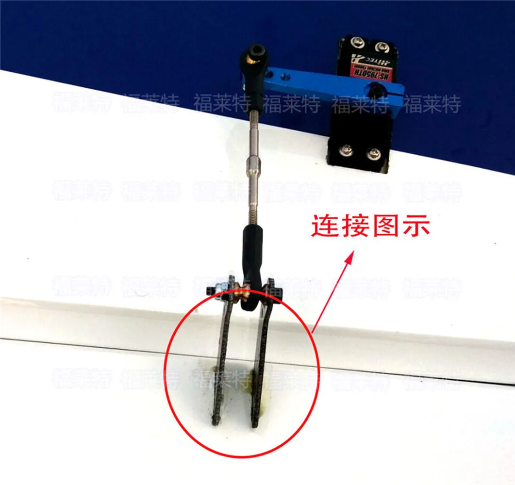 10pcs/pack Steering Arms Rudder Angle Piece Servo Push Rod Joint for RC Model Airplane