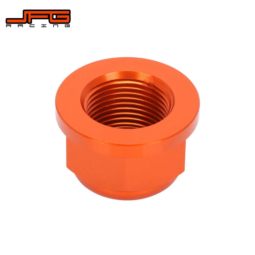 Motorcycle CNC Rear Chain Axle Blocks Wheel Lock Spindle Pin Nut For KTM SX SXF EXC EXCF XC XCF XCW XCFW 125 150 250 350 450 500