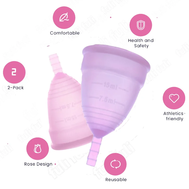 Women Menstrual Cup Sterilizer Foldable Sterilizing Silicone Cup Feminine Hygiene Lady Cup Sterilizer For Menstrual Period