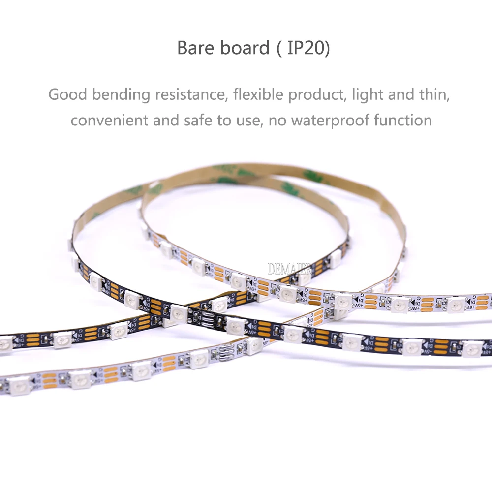 SK6812 WS2812B MINI SMD 3535 5050 RGB led pixel streifen 60/144 LED 4mm/5mm/7.2mm PCB smd3535/5050 Einzeln Adressierb dc5v