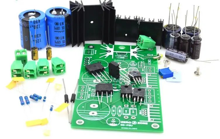 Dualแรงดันไฟฟ้าRegulatorแหล่งจ่ายไฟDC Filament PSU PCB/ชุดFr GGหลอดPreamp