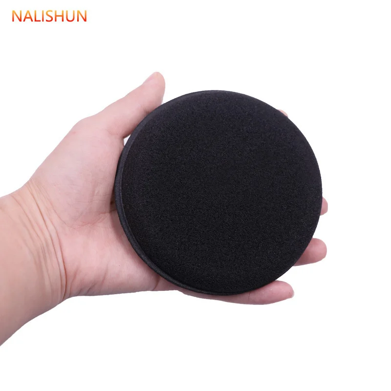 12PCS Car Foam Sponge Wax oam Wax Applicator Pads Cleaning Pads Applicator Round Car Polishing Waxing Sponge Car Detailing