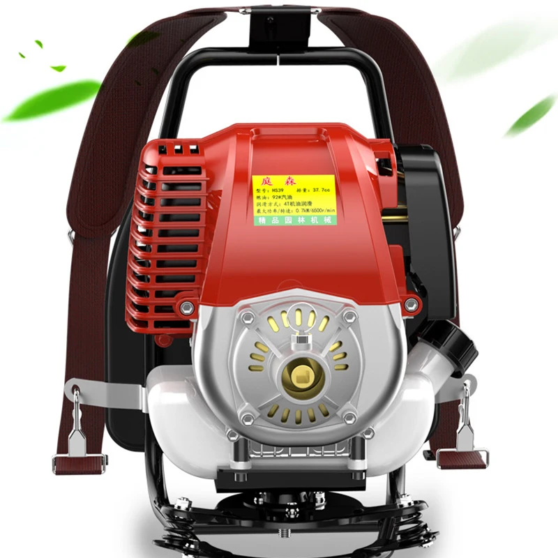 Four-stroke lawn mower knapsack small household multi-function gasoline wasteland reclamation ripper for weeding