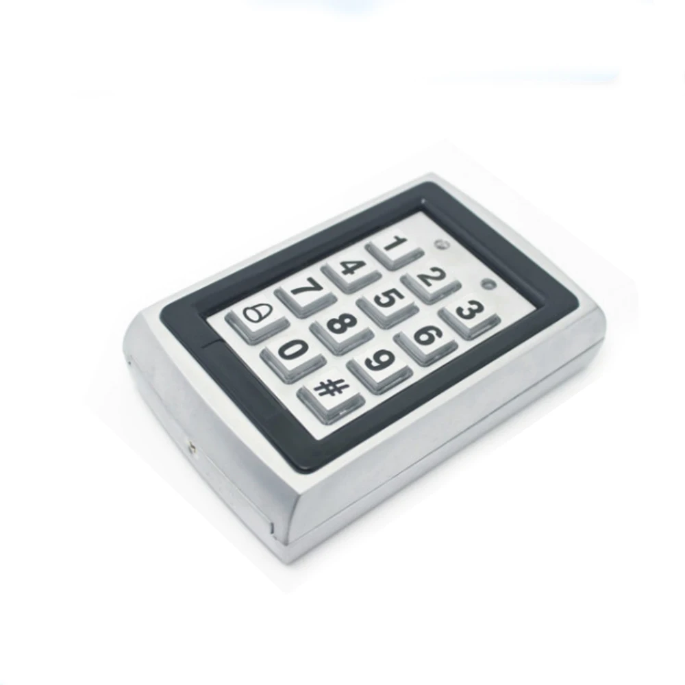 Metal RFID Reader 125kHz Proximity Door Access Control Keypad Support 1000 Users Electric Digital Password Door Lock