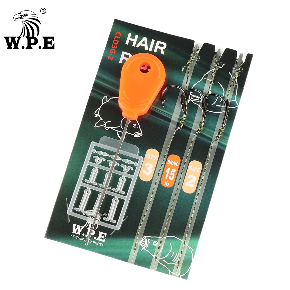 Hair Rig W.P.E. para Carpa – Montaje Profesional 2/4/6 - imagen 3