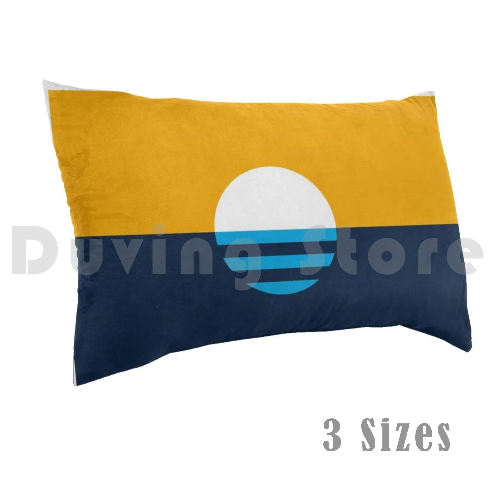 

People's Flag pillow Case 20 * 30 Inch Wisconsin Third Coast Cream City Brewers