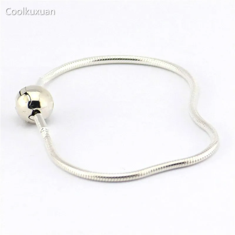 

Essence Collection Bracelets Snake Chain(3MM) 100% 925 Sterling Silver Fashion Jewelry For Women Wholesales Coolkuxuan Jewelry